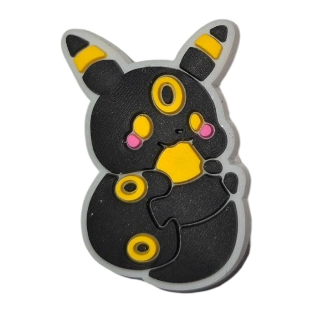 Pokemon Eevee Umbreon Croc Charm Jibbitz Style Shoe Charms Accessory 6/$20 NEW